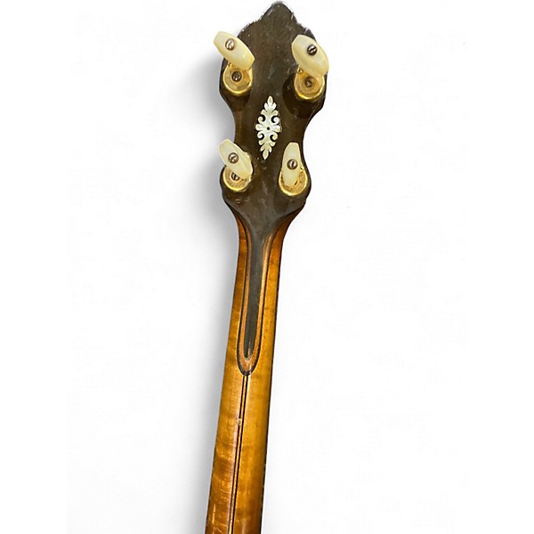 Vintage 1920s Bacon & Day Number 3 Tenor Gold Banjo