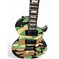 Used ESP LTD EC 1000 WOODLAND CAMO Solid Body Electric Guitar