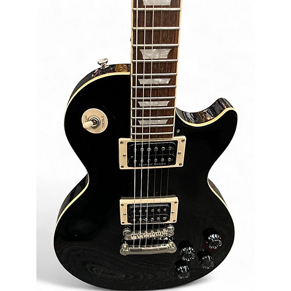 Used Epiphone LES PAUL STANDARD BLACK Solid Body Electric Guitar