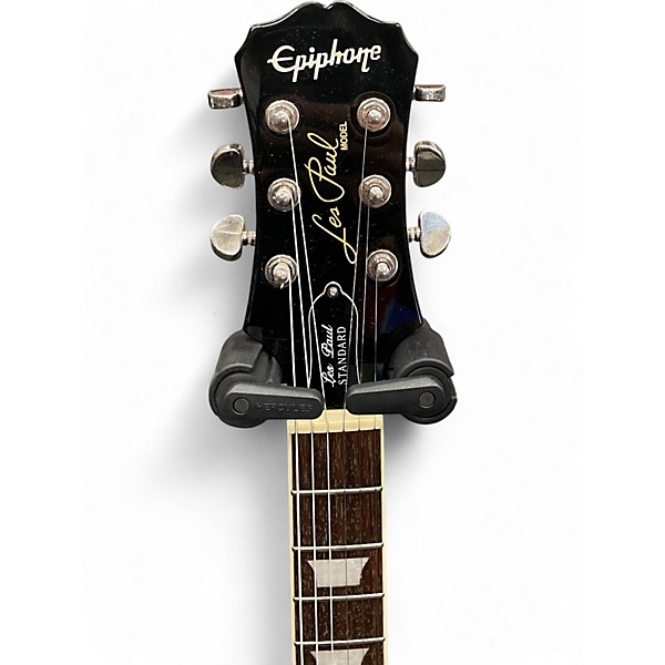 Used Epiphone LES PAUL STANDARD BLACK Solid Body Electric Guitar