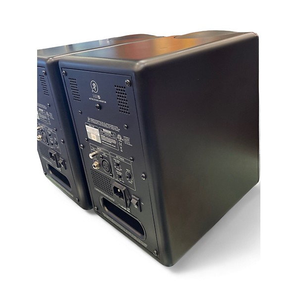 Used Mackie MR5 Pair Powered Monitor