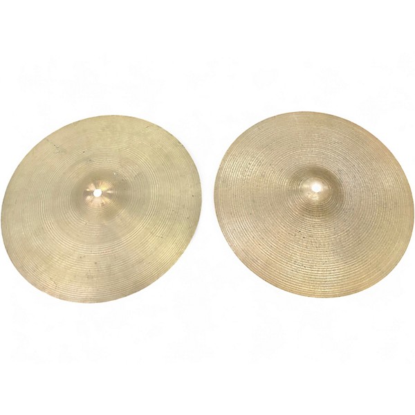 Used Avedis 14in HI HAT PAIR Cymbal