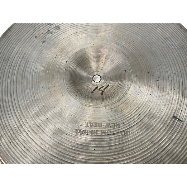 Used Avedis 14in HI HAT PAIR Cymbal