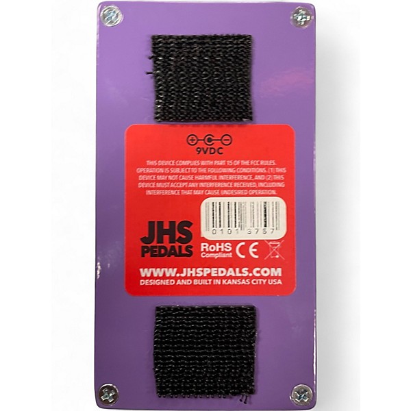 Used JHS Pedals Violet Lari Basilio Signature Effect Pedal