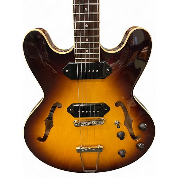 Used Heritage H530 Sunburst Hollow Body Electric Guitar
