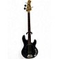 Used 2019 Sterling by Music Man S.U.B. StingRay RAY4 Trans Blue Satin Electric Bass Guitar thumbnail