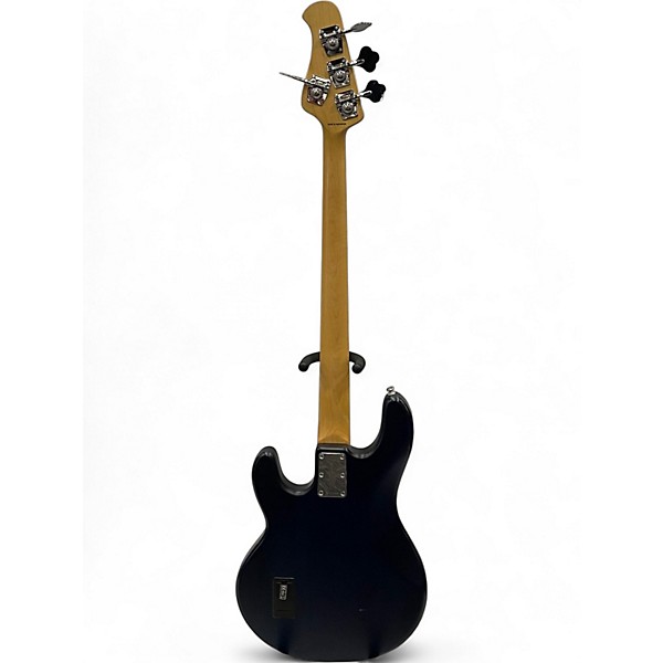 Used 2019 Sterling by Music Man S.U.B. StingRay RAY4 Trans Blue Satin Electric Bass Guitar