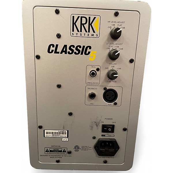 Used KRK CLASSIC 5 PAIR Powered Monitor