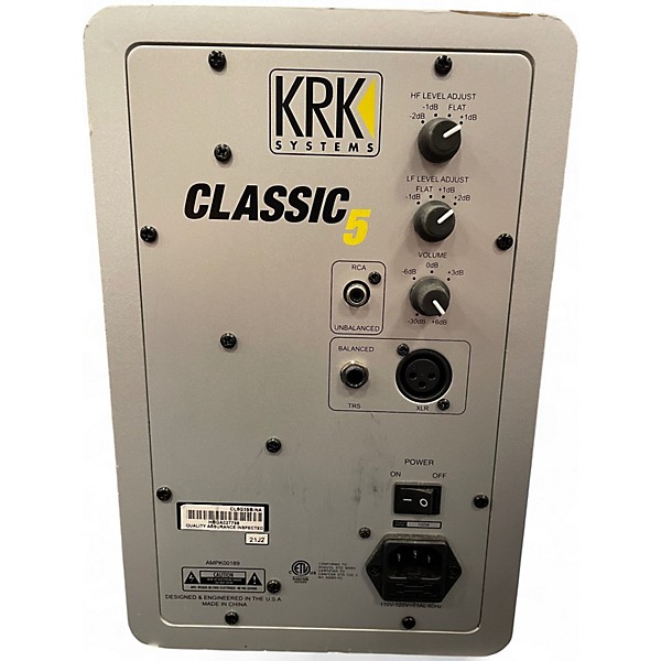 Used KRK CLASSIC 5 PAIR Powered Monitor