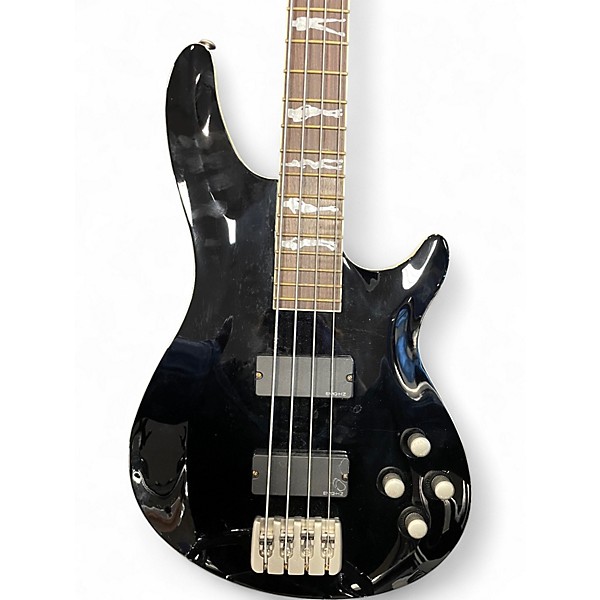 Used Schecter Guitar Research C-4 XXX Black Electric Bass Guitar