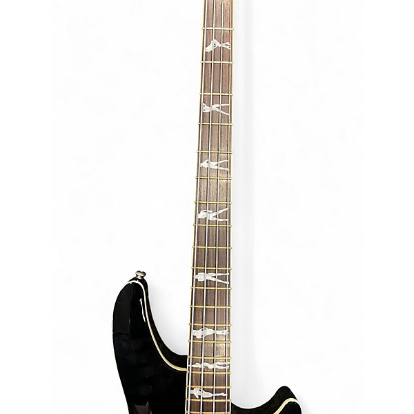 Used Schecter Guitar Research C-4 XXX Black Electric Bass Guitar