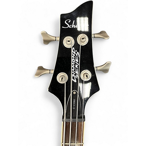 Used Schecter Guitar Research C-4 XXX Black Electric Bass Guitar