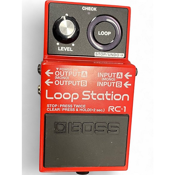 Used BOSS RC1 Loop Station Pedal