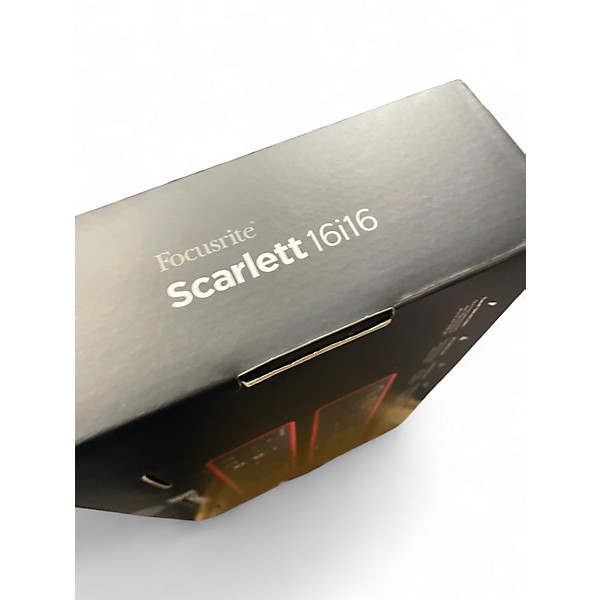 Used Focusrite scarlett 16i16 gen 4 Audio Interface