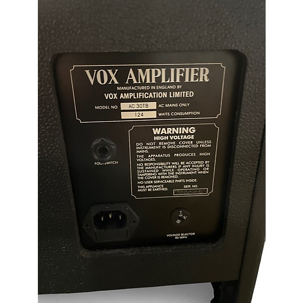 Used VOX AC30TB Tube Guitar Combo Amp