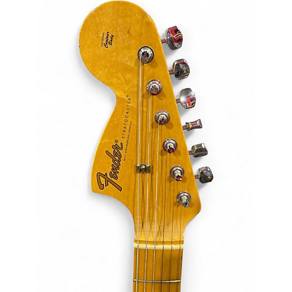 Used 2002 Fender '68 Reverse Stratocaster Special 3 Tone Sunburst Solid Body Electric Guitar
