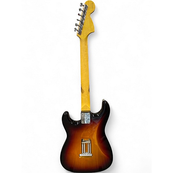 Used 2002 Fender '68 Reverse Stratocaster Special 3 Tone Sunburst Solid Body Electric Guitar