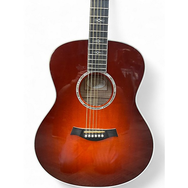 Used Taylor 618E Desert Burst Acoustic Electric Guitar