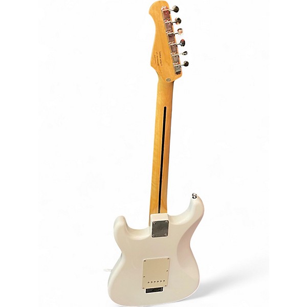 Used Donner Seeker White Solid Body Electric Guitar