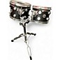 Used DW 5 Piece Collector's Series Maple Mahogany Ebony Stain Drum Kit