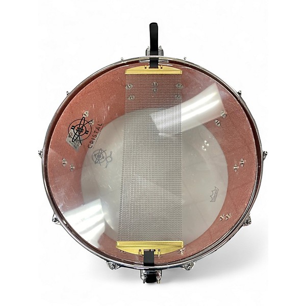 Used Milestone Percussion 14in Founders Model Snare Copper Sparkle Drum