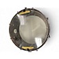 Used Dunnett 14in Magnesium Snare Natural Magnesium Drum