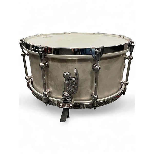 Used Trick 14in Titanium Snare Natural Titanium Drum