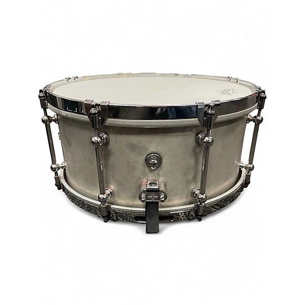 Used Trick 14in Titanium Snare Natural Titanium Drum