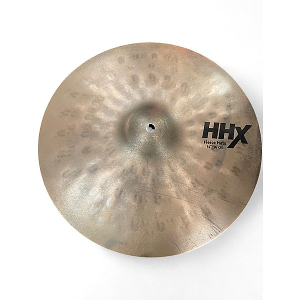 Used SABIAN 14in Jojo Mayer Signature Fierce Hi Hat Pair Cymbal