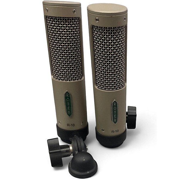 Used Royer r10 matched pair Ribbon Microphone