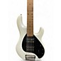Used Sterling by Music Man RAY35 HH White and Black Electric Bass Guitar