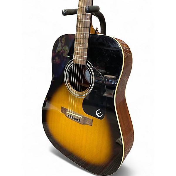 Used Epiphone PR150 Vintage Sunburst Acoustic Guitar
