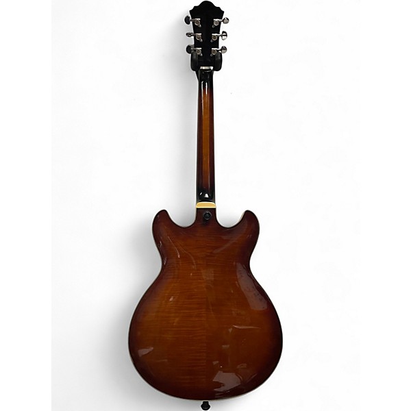 Used Ibanez AS83 Sunburst Hollow Body Electric Guitar