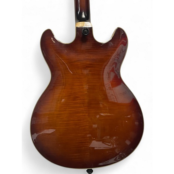 Used Ibanez AS83 Sunburst Hollow Body Electric Guitar