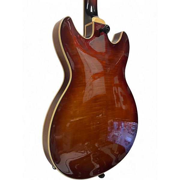 Used Ibanez AS83 Sunburst Hollow Body Electric Guitar