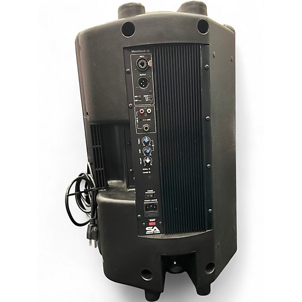 Used Seismic Audio MainShock D12 Pair Powered Speaker
