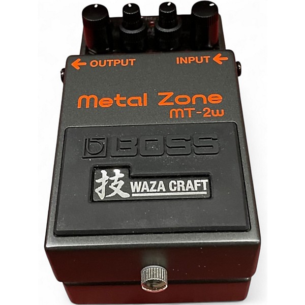 Used BOSS MT2W Metal Zone Waza Craft Effect Pedal