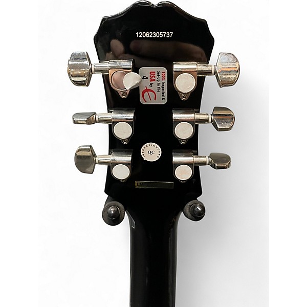 Used Epiphone Les Paul 100 Bolt On Black Solid Body Electric Guitar