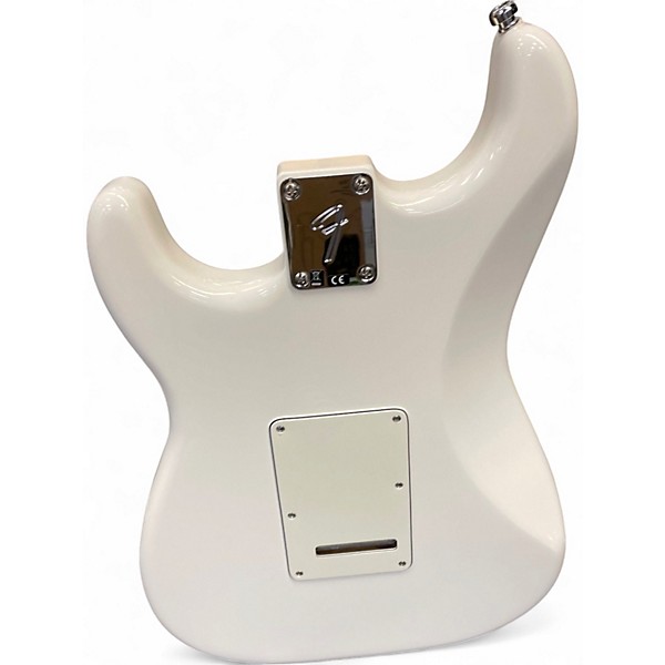 Used Fender Player Stratocaster White Solid Body Electric Guitar