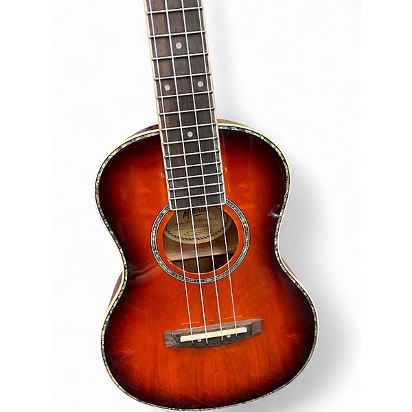 Used Mitchell MUT80eqabwsk Natural Ukulele