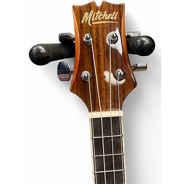 Used Mitchell MUT80eqabwsk Natural Ukulele