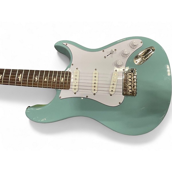 Used PRS SE Silver Sky Stone Blue Solid Body Electric Guitar