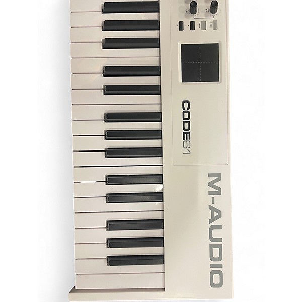 Used M-Audio Code61 MIDI Controller