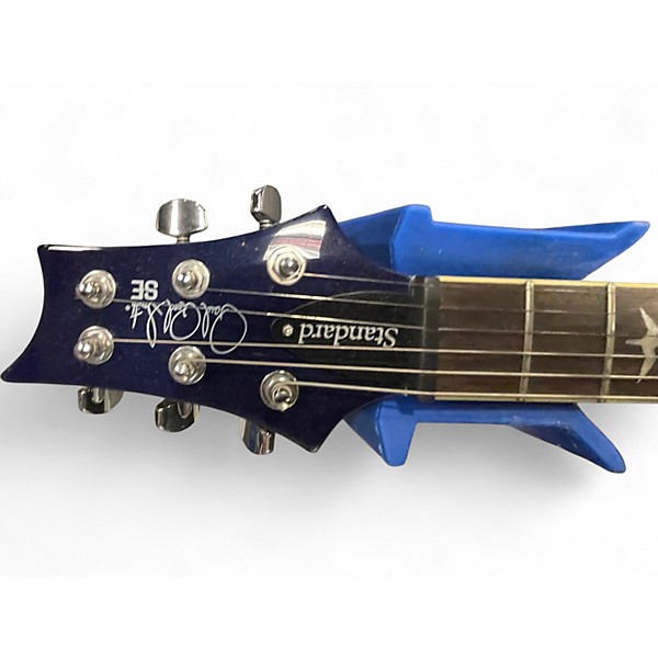 Used PRS SE Standard 24 Blue Solid Body Electric Guitar