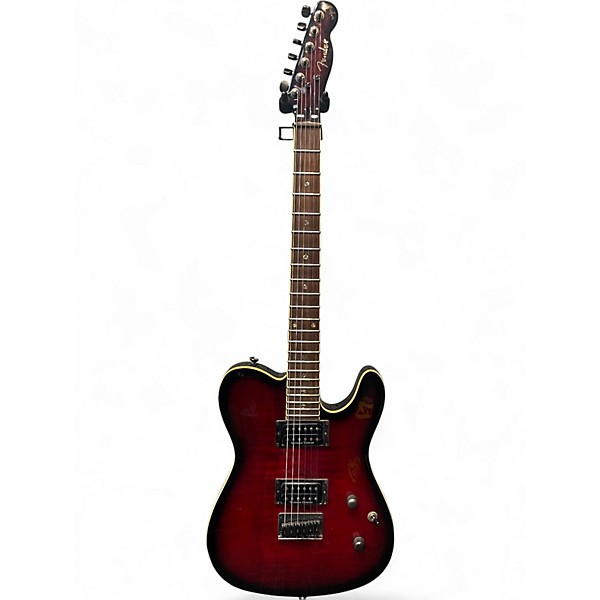 Used Fender FMT Crimson Red Burst Solid Body Electric Guitar
