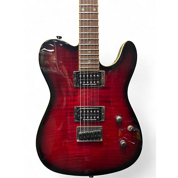 Used Fender FMT Crimson Red Burst Solid Body Electric Guitar