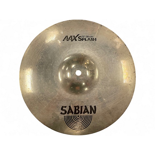 Used SABIAN 12in AAX Splash Brilliant Cymbal