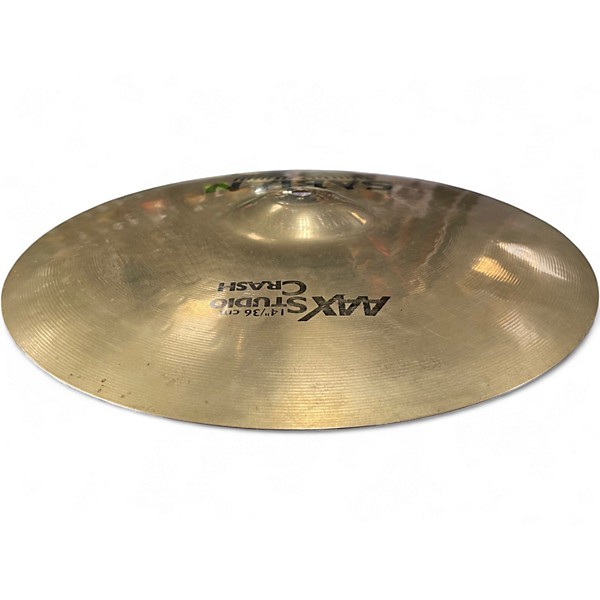 Used SABIAN 14in AAX Studio Crash Brilliant Cymbal