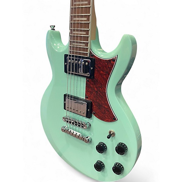 Used Ibanez AX120 Seafoam Green Solid Body Electric Guitar