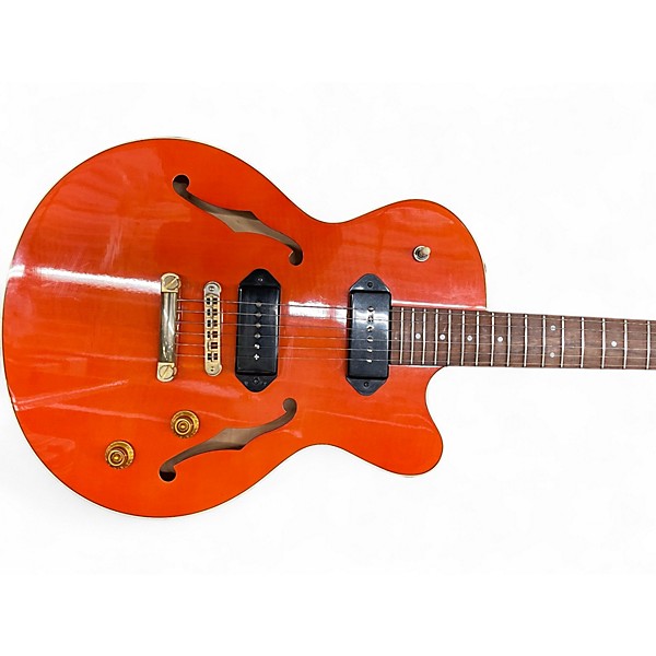 Used Yamaha AEX 502 Red Solid Body Electric Guitar